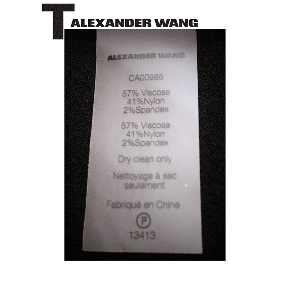 T BY ALEXANDER WANG - Stretch-Knit Pencil Skirt - Picture 8 of 8